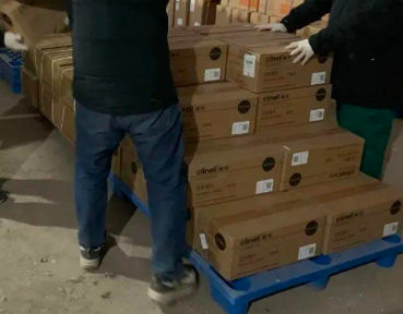河北胸科医院利用手动液压秋葵视频在线观看搬运医用物品