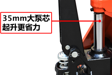 泵芯和手动液压秋葵视频在线观看的起升速度息息相关